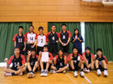 [写真]バレーボール部が神戸市立高等学校新人戦で優勝しました