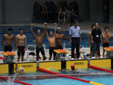 [写真]全国高専体育大会において本校水泳部が団体優勝しました！
