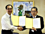 [写真]台北城市科技大学と教育研究連携協定を締結しました