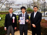 日本高専学会 研究奨励賞 優秀賞を受賞