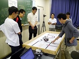 成長産業技術者教育プログラム(ロボット分野)夏季集中講義実施