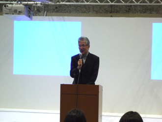 [写真] 主催団体を代表して平松大阪市長によるご挨拶