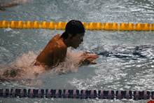 [写真] 男子200m平泳ぎ