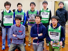 阪神ブロック大会参加選手の集合写真