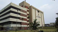 インドネシア原子力研究所（BATAN）の原子炉ビル
