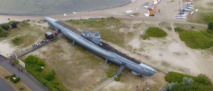 2014年08月07日 : ドイツ潜水艦 U-995、海軍記念館、Laboe（ドイツ）。